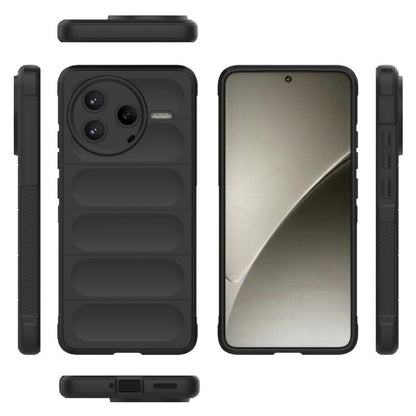 Magic Shield TPU + Flannel Phone Case, For Redmi K80 5G / Xiaomi Poco F7 Pro, For Redmi Note 14 4G 164.84mm EU, For Redmi Turbo 4, For Redmi Note 14 5G, For Redmi Note 14 Pro 5G, For Redmi 14C 4G Global, For Redmi K70 Ultra Global, For Redmi 13 4G Global