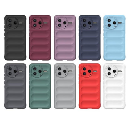 Magic Shield TPU + Flannel Phone Case, For Redmi K80 5G / Xiaomi Poco F7 Pro, For Redmi Note 14 4G 164.84mm EU, For Redmi Turbo 4, For Redmi Note 14 5G, For Redmi Note 14 Pro 5G, For Redmi 14C 4G Global, For Redmi K70 Ultra Global, For Redmi 13 4G Global