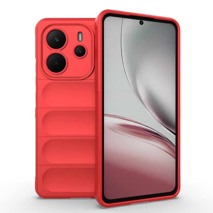 Magic Shield TPU + Flannel Phone Case, For Redmi K80 5G / Xiaomi Poco F7 Pro, For Redmi Note 14 4G 164.84mm EU, For Redmi Turbo 4, For Redmi Note 14 5G, For Redmi Note 14 Pro 5G, For Redmi 14C 4G Global, For Redmi K70 Ultra Global, For Redmi 13 4G Global
