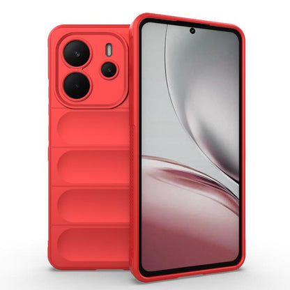 Magic Shield TPU + Flannel Phone Case, For Redmi K80 5G / Xiaomi Poco F7 Pro, For Redmi Note 14 4G 164.84mm EU, For Redmi Turbo 4, For Redmi Note 14 5G, For Redmi Note 14 Pro 5G, For Redmi 14C 4G Global, For Redmi K70 Ultra Global, For Redmi 13 4G Global