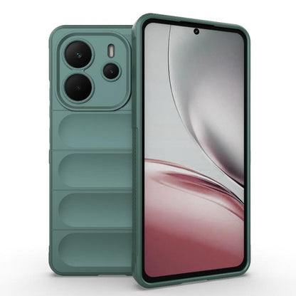 Magic Shield TPU + Flannel Phone Case, For Redmi K80 5G / Xiaomi Poco F7 Pro, For Redmi Note 14 4G 164.84mm EU, For Redmi Turbo 4, For Redmi Note 14 5G, For Redmi Note 14 Pro 5G, For Redmi 14C 4G Global, For Redmi K70 Ultra Global, For Redmi 13 4G Global