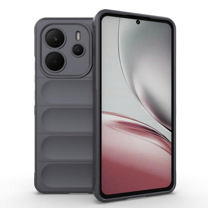 Magic Shield TPU + Flannel Phone Case, For Redmi K80 5G / Xiaomi Poco F7 Pro, For Redmi Note 14 4G 164.84mm EU, For Redmi Turbo 4, For Redmi Note 14 5G, For Redmi Note 14 Pro 5G, For Redmi 14C 4G Global, For Redmi K70 Ultra Global, For Redmi 13 4G Global