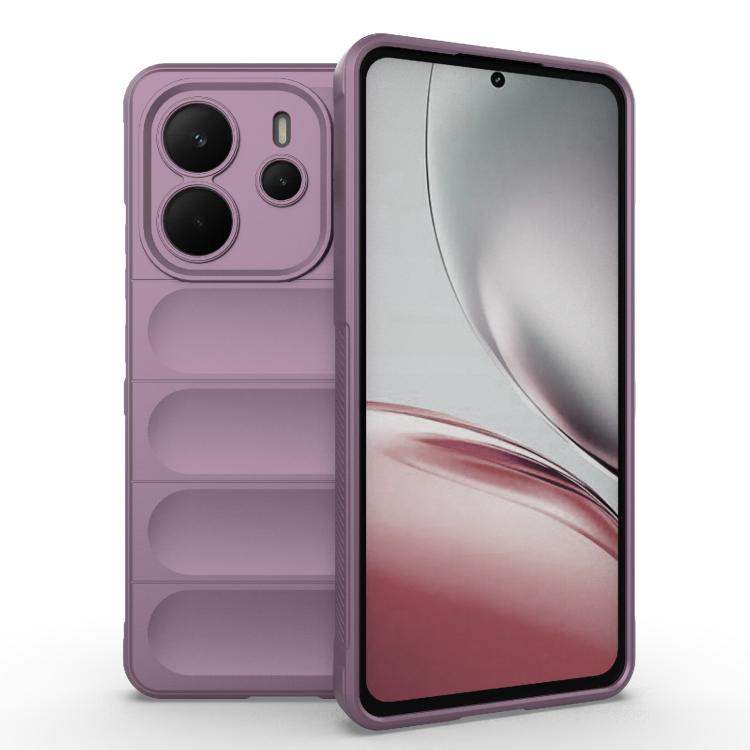 Magic Shield TPU + Flannel Phone Case, For Redmi K80 5G / Xiaomi Poco F7 Pro, For Redmi Note 14 4G 164.84mm EU, For Redmi Turbo 4, For Redmi Note 14 5G, For Redmi Note 14 Pro 5G, For Redmi 14C 4G Global, For Redmi K70 Ultra Global, For Redmi 13 4G Global