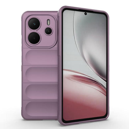 Magic Shield TPU + Flannel Phone Case, For Redmi K80 5G / Xiaomi Poco F7 Pro, For Redmi Note 14 4G 164.84mm EU, For Redmi Turbo 4, For Redmi Note 14 5G, For Redmi Note 14 Pro 5G, For Redmi 14C 4G Global, For Redmi K70 Ultra Global, For Redmi 13 4G Global