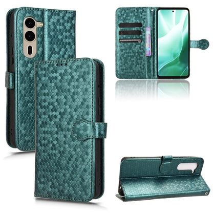Honeycomb Dot Texture Leather Phone Case, For Fujitsu Arrows We3, For Fujitsu Arrows Alpha F-51F, For Fujitsu Arrows F-51E We2, For Fujitsu Arrows F-51E We2 Plus