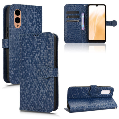 Honeycomb Dot Texture Leather Phone Case, For Fujitsu Arrows We3, For Fujitsu Arrows Alpha F-51F, For Fujitsu Arrows F-51E We2, For Fujitsu Arrows F-51E We2 Plus