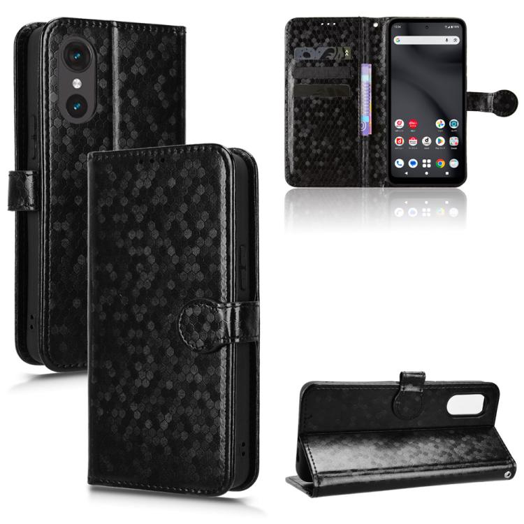 Honeycomb Dot Texture Leather Phone Case, For Fujitsu Arrows We3, For Fujitsu Arrows Alpha F-51F, For Fujitsu Arrows F-51E We2, For Fujitsu Arrows F-51E We2 Plus