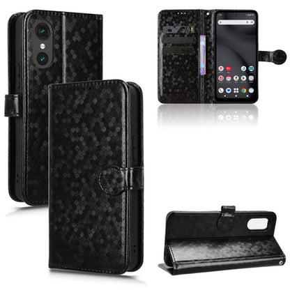 Honeycomb Dot Texture Leather Phone Case, For Fujitsu Arrows We3, For Fujitsu Arrows Alpha F-51F, For Fujitsu Arrows F-51E We2, For Fujitsu Arrows F-51E We2 Plus