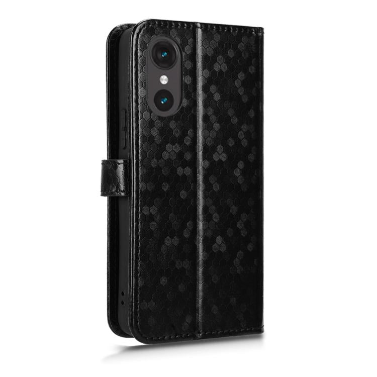 Honeycomb Dot Texture Leather Phone Case, For Fujitsu Arrows We3, For Fujitsu Arrows Alpha F-51F, For Fujitsu Arrows F-51E We2, For Fujitsu Arrows F-51E We2 Plus