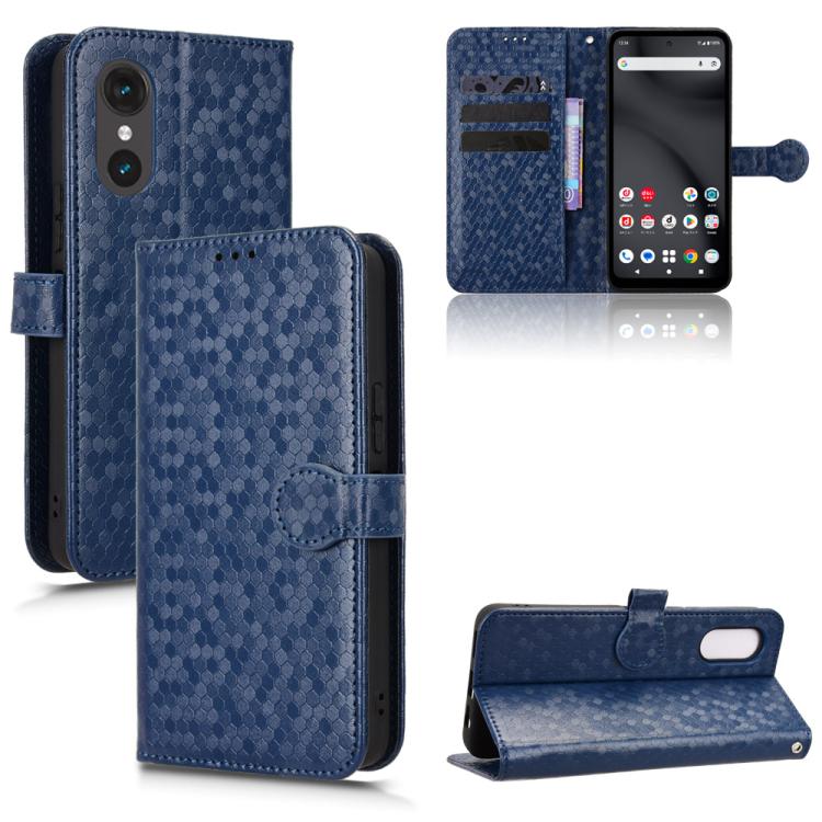Honeycomb Dot Texture Leather Phone Case, For Fujitsu Arrows We3, For Fujitsu Arrows Alpha F-51F, For Fujitsu Arrows F-51E We2, For Fujitsu Arrows F-51E We2 Plus