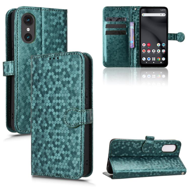 Honeycomb Dot Texture Leather Phone Case, For Fujitsu Arrows We3, For Fujitsu Arrows Alpha F-51F, For Fujitsu Arrows F-51E We2, For Fujitsu Arrows F-51E We2 Plus