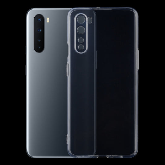 Ultra-thin clear TPU phone case with raised camera cutouts and open side ports