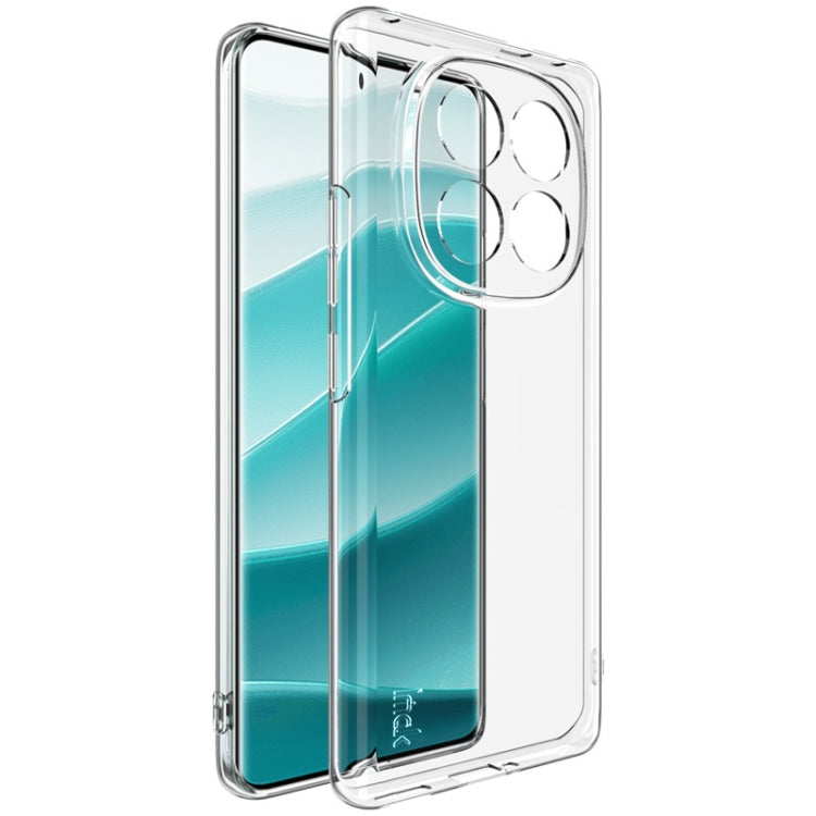 Clear TPU slim phone case with camera cutouts and raised screen edges