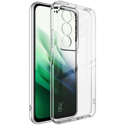 Transparent TPU phone case, slim fit, shockproof corners, camera lens cutouts