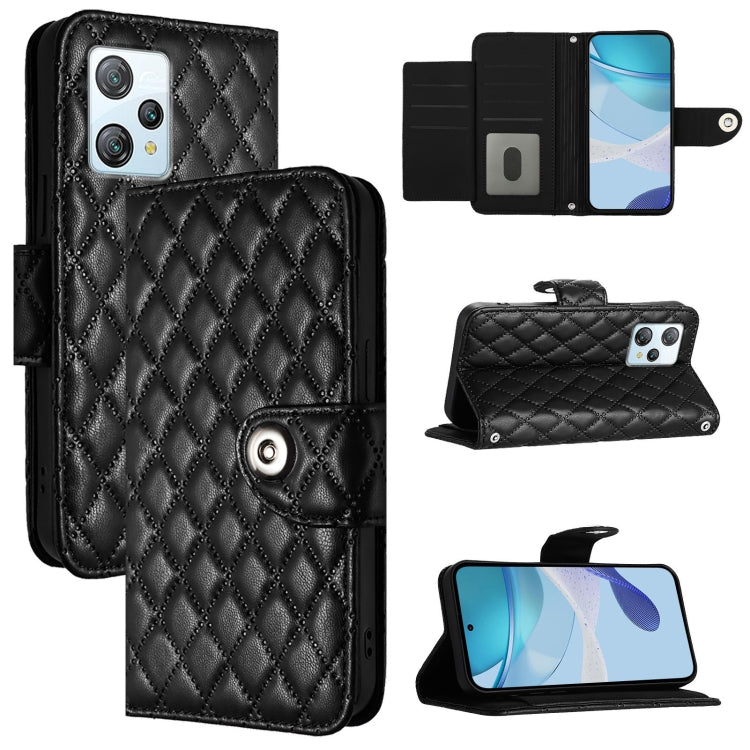 Rhombic Texture Flip Leather Phone Case with Lanyard, For Blackview Wave 7C, For Blackview Wave 10, For Blackview Shark 6, For Blackview Oscal Tiger 13, For Blackview Wave 8C, For Blackview Oscal Flat 2 / 2C, For Blackview Oscal Flat 1C                ...