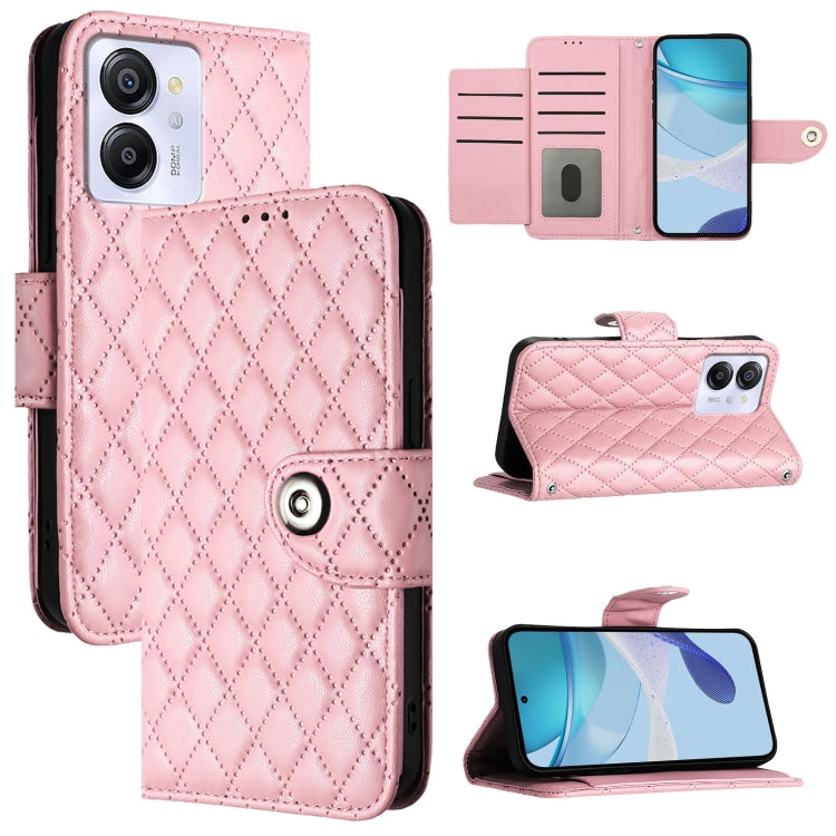 Rhombic Texture Flip Leather Phone Case with Lanyard, For Blackview Wave 7C, For Blackview Wave 10, For Blackview Shark 6, For Blackview Oscal Tiger 13, For Blackview Wave 8C, For Blackview Oscal Flat 2 / 2C, For Blackview Oscal Flat 1C                ...