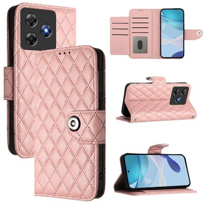 Rhombic Texture Flip Leather Phone Case with Lanyard, For Blackview Wave 7C, For Blackview Wave 10, For Blackview Shark 6, For Blackview Oscal Tiger 13, For Blackview Wave 8C, For Blackview Oscal Flat 2 / 2C, For Blackview Oscal Flat 1C                ...
