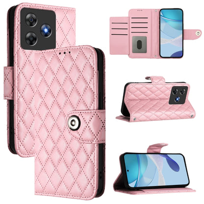 Rhombic Texture Flip Leather Phone Case with Lanyard, For Blackview Wave 7C, For Blackview Wave 10, For Blackview Shark 6, For Blackview Oscal Tiger 13, For Blackview Wave 8C, For Blackview Oscal Flat 2 / 2C, For Blackview Oscal Flat 1C                ...