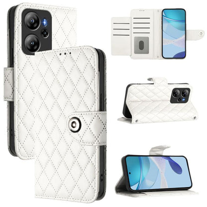 Rhombic Texture Flip Leather Phone Case with Lanyard, For Blackview Wave 7C, For Blackview Wave 10, For Blackview Shark 6, For Blackview Oscal Tiger 13, For Blackview Wave 8C, For Blackview Oscal Flat 2 / 2C, For Blackview Oscal Flat 1C                ...
