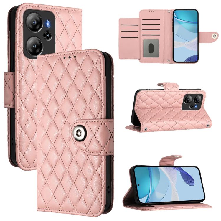 Rhombic Texture Flip Leather Phone Case with Lanyard, For Blackview Wave 7C, For Blackview Wave 10, For Blackview Shark 6, For Blackview Oscal Tiger 13, For Blackview Wave 8C, For Blackview Oscal Flat 2 / 2C, For Blackview Oscal Flat 1C                ...
