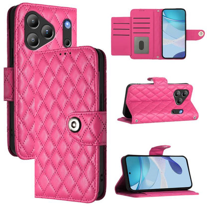 Rhombic Texture Flip Leather Phone Case with Lanyard, For Blackview Wave 7C, For Blackview Wave 10, For Blackview Shark 6, For Blackview Oscal Tiger 13, For Blackview Wave 8C, For Blackview Oscal Flat 2 / 2C, For Blackview Oscal Flat 1C                ...