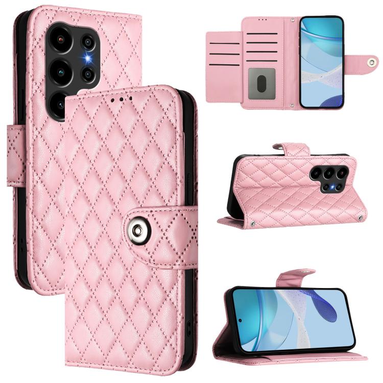 Rhombic Texture Flip Leather Phone Case with Lanyard, For Blackview Wave 7C, For Blackview Wave 10, For Blackview Shark 6, For Blackview Oscal Tiger 13, For Blackview Wave 8C, For Blackview Oscal Flat 2 / 2C, For Blackview Oscal Flat 1C                ...