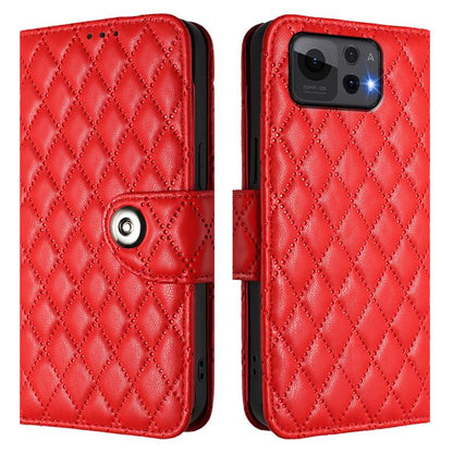 Rhombic Texture Flip Leather Phone Case with Lanyard, For Asus Zenfone 12 Ultra, For Asus ROG Phone 9 / 9 Pro, For Asus Zenfone 11 Ultra, For Asus ROG Phone 8