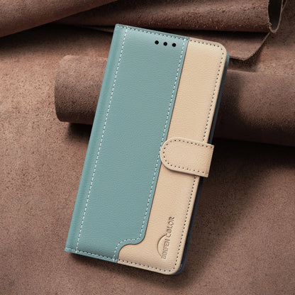 Color Matching RFID Anti-theft Leather Phone Case, For Realme C55