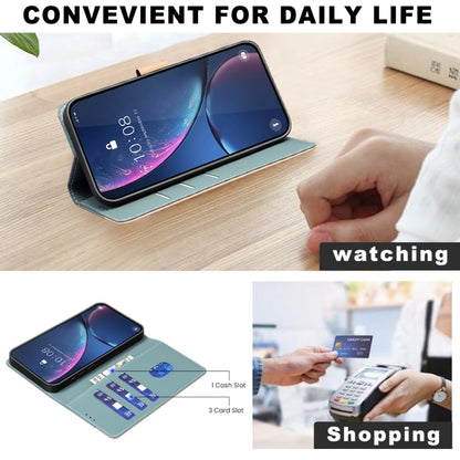 Color Matching RFID Anti-theft Leather Phone Case, For Realme C55