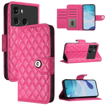 Rhombic Texture Flip Leather Phone Case with Lanyard, For itel S23 S665L, For itel S18 / Vision 5, For itel P40, For itel S17 / Vision 3, For itel A58 / A49, For itel P17 / A27, For itel A48