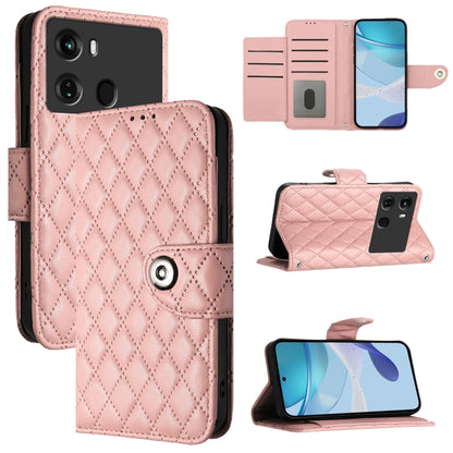 Rhombic Texture Flip Leather Phone Case with Lanyard, For itel S23 S665L, For itel S18 / Vision 5, For itel P40, For itel S17 / Vision 3, For itel A58 / A49, For itel P17 / A27, For itel A48