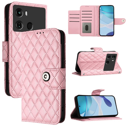 Rhombic Texture Flip Leather Phone Case with Lanyard, For itel S23 S665L, For itel S18 / Vision 5, For itel P40, For itel S17 / Vision 3, For itel A58 / A49, For itel P17 / A27, For itel A48