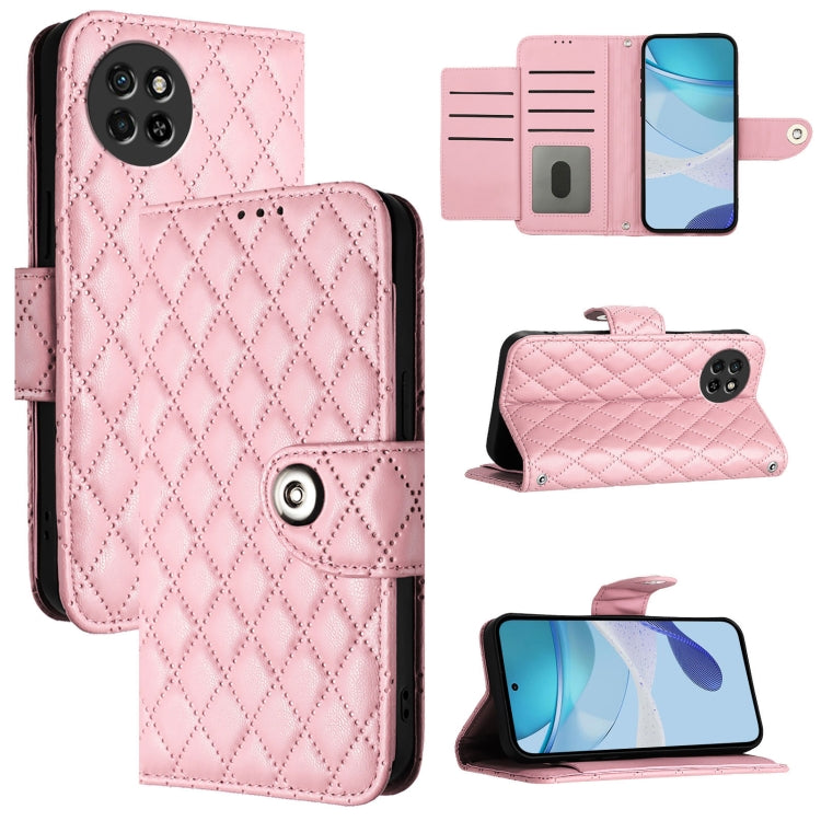Rhombic Texture Flip Leather Phone Case with Lanyard, For itel S23 S665L, For itel S18 / Vision 5, For itel P40, For itel S17 / Vision 3, For itel A58 / A49, For itel P17 / A27, For itel A48