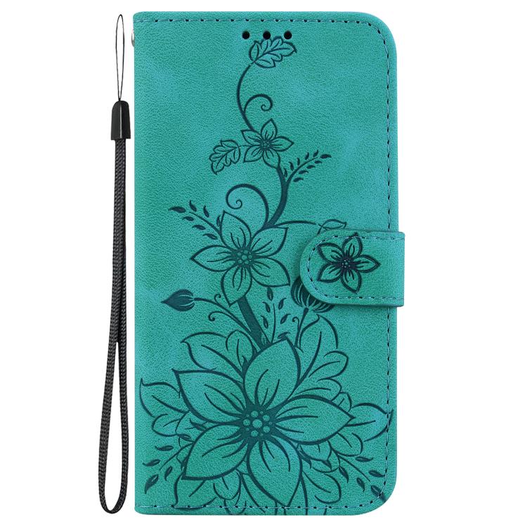 Lily Embossed Leather Phone Case, For Redmi Note 17 5G Global 169.7mm, For Redmi Note 17 Pro Max / Note 17 Pro+ 5G, For Redmi K100 Pro Max 5G / Poco F9 Ultra 5G, For Redmi 17 4G / 5G Global 170mm, For Redmi A7 Pro 4G / 5G 171mm / Poco C85x 5G          ...