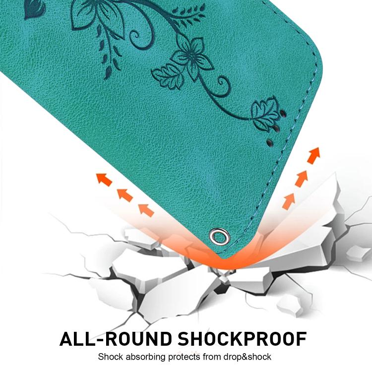 Lily Embossed Leather Phone Case, For Redmi Note 17 5G Global 169.7mm, For Redmi Note 17 Pro Max / Note 17 Pro+ 5G, For Redmi K100 Pro Max 5G / Poco F9 Ultra 5G, For Redmi 17 4G / 5G Global 170mm, For Redmi A7 Pro 4G / 5G 171mm / Poco C85x 5G          ...
