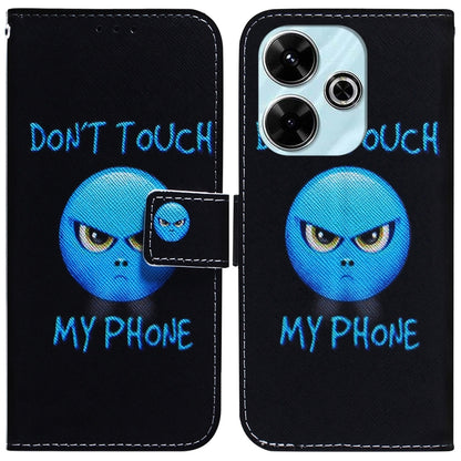 Coloured Drawing Flip Leather Phone Case, For Xiaomi Poco M6 4G, For Xiaomi Poco F6 Pro