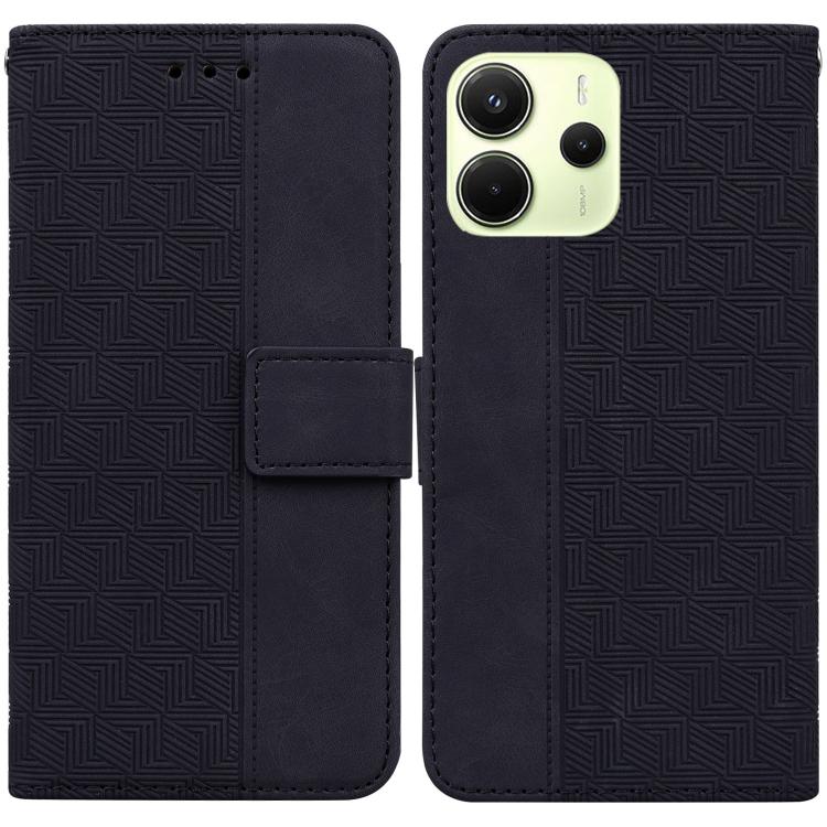 Geometric Embossed Leather Phone Case, For Redmi A7 Pro 4G / 5G 171mm / Poco C85x 5G, For Redmi Turbo 5 Max 5G / Poco X8 Pro Max 5G, For Redmi Turbo 5 5G / Poco X8 Pro 5G, For Redmi Note 15 Pro+ 5G 163.3mm / Poco M8 Pro 5G                              ...