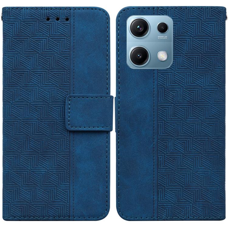 Geometric Embossed Leather Phone Case, For Redmi A7 Pro 4G / 5G 171mm / Poco C85x 5G, For Redmi Turbo 5 Max 5G / Poco X8 Pro Max 5G, For Redmi Turbo 5 5G / Poco X8 Pro 5G, For Redmi Note 15 Pro+ 5G 163.3mm / Poco M8 Pro 5G                              ...