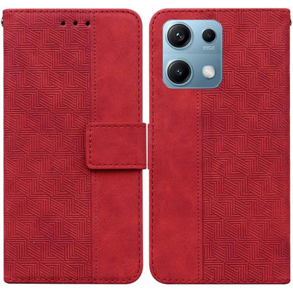 Geometric Embossed Leather Phone Case, For Redmi A7 Pro 4G / 5G 171mm / Poco C85x 5G, For Redmi Turbo 5 Max 5G / Poco X8 Pro Max 5G, For Redmi Turbo 5 5G / Poco X8 Pro 5G, For Redmi Note 15 Pro+ 5G 163.3mm / Poco M8 Pro 5G                              ...