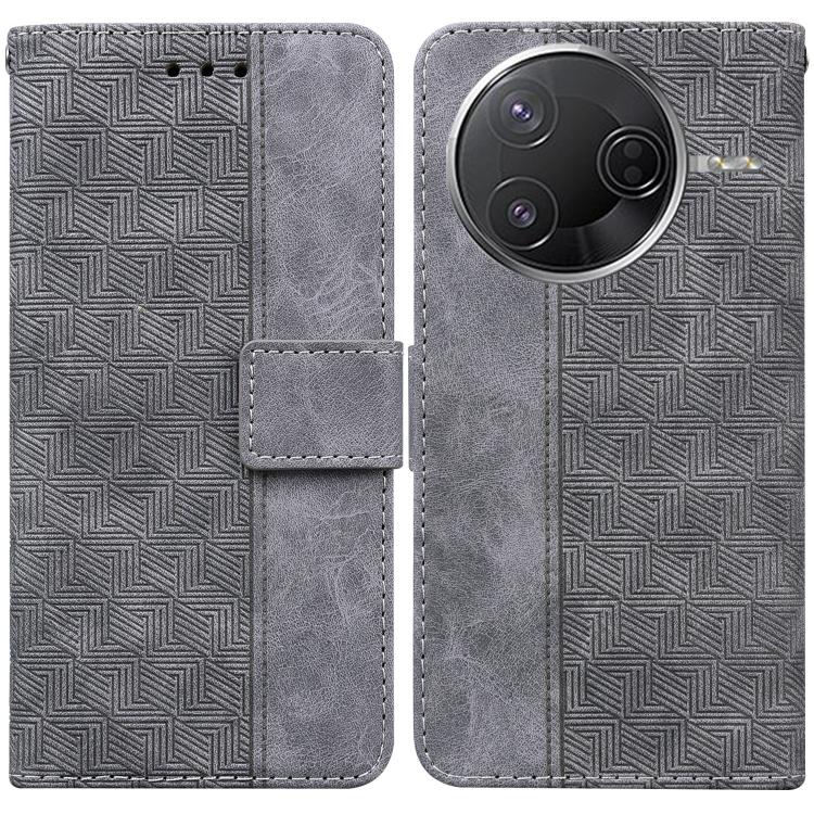 Geometric Embossed Leather Phone Case, For Redmi A7 Pro 4G / 5G 171mm / Poco C85x 5G, For Redmi Turbo 5 Max 5G / Poco X8 Pro Max 5G, For Redmi Turbo 5 5G / Poco X8 Pro 5G, For Redmi Note 15 Pro+ 5G 163.3mm / Poco M8 Pro 5G                              ...