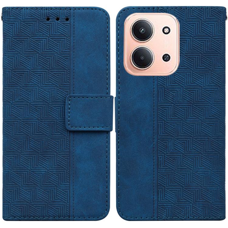 Geometric Embossed Leather Phone Case, For Redmi A7 Pro 4G / 5G 171mm / Poco C85x 5G, For Redmi Turbo 5 Max 5G / Poco X8 Pro Max 5G, For Redmi Turbo 5 5G / Poco X8 Pro 5G, For Redmi Note 15 Pro+ 5G 163.3mm / Poco M8 Pro 5G                              ...