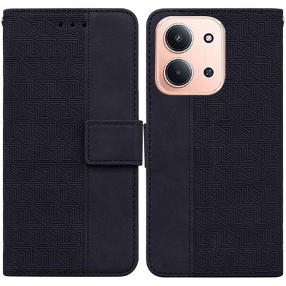 Geometric Embossed Leather Phone Case, For Redmi A7 Pro 4G / 5G 171mm / Poco C85x 5G, For Redmi Turbo 5 Max 5G / Poco X8 Pro Max 5G, For Redmi Turbo 5 5G / Poco X8 Pro 5G, For Redmi Note 15 Pro+ 5G 163.3mm / Poco M8 Pro 5G                              ...