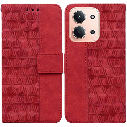 Geometric Embossed Leather Phone Case, For Redmi A7 Pro 4G / 5G 171mm / Poco C85x 5G, For Redmi Turbo 5 Max 5G / Poco X8 Pro Max 5G, For Redmi Turbo 5 5G / Poco X8 Pro 5G, For Redmi Note 15 Pro+ 5G 163.3mm / Poco M8 Pro 5G                              ...