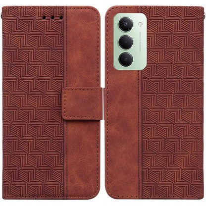 Geometric Embossed Leather Phone Case, For Redmi A7 Pro 4G / 5G 171mm / Poco C85x 5G, For Redmi Turbo 5 Max 5G / Poco X8 Pro Max 5G, For Redmi Turbo 5 5G / Poco X8 Pro 5G, For Redmi Note 15 Pro+ 5G 163.3mm / Poco M8 Pro 5G                              ...