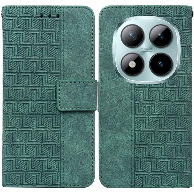 Geometric Embossed Leather Phone Case, For Redmi A7 Pro 4G / 5G 171mm / Poco C85x 5G, For Redmi Turbo 5 Max 5G / Poco X8 Pro Max 5G, For Redmi Turbo 5 5G / Poco X8 Pro 5G, For Redmi Note 15 Pro+ 5G 163.3mm / Poco M8 Pro 5G                              ...