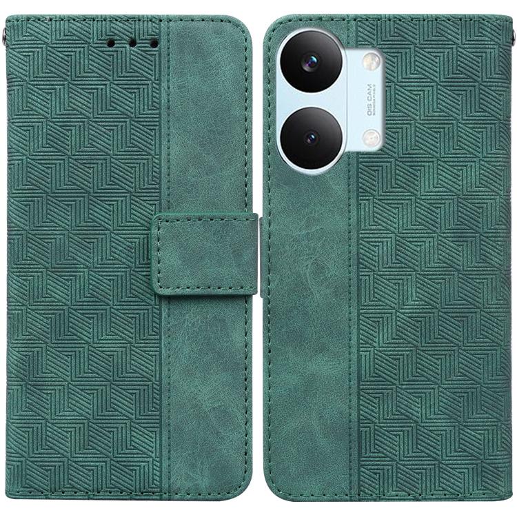 Geometric Embossed Leather Phone Case, For Redmi A7 Pro 4G / 5G 171mm / Poco C85x 5G, For Redmi Turbo 5 Max 5G / Poco X8 Pro Max 5G, For Redmi Turbo 5 5G / Poco X8 Pro 5G, For Redmi Note 15 Pro+ 5G 163.3mm / Poco M8 Pro 5G                              ...