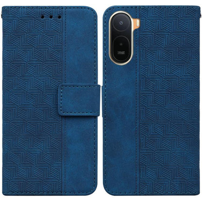 Geometric Embossed Leather Phone Case, For Redmi A7 Pro 4G / 5G 171mm / Poco C85x 5G, For Redmi Turbo 5 Max 5G / Poco X8 Pro Max 5G, For Redmi Turbo 5 5G / Poco X8 Pro 5G, For Redmi Note 15 Pro+ 5G 163.3mm / Poco M8 Pro 5G                              ...