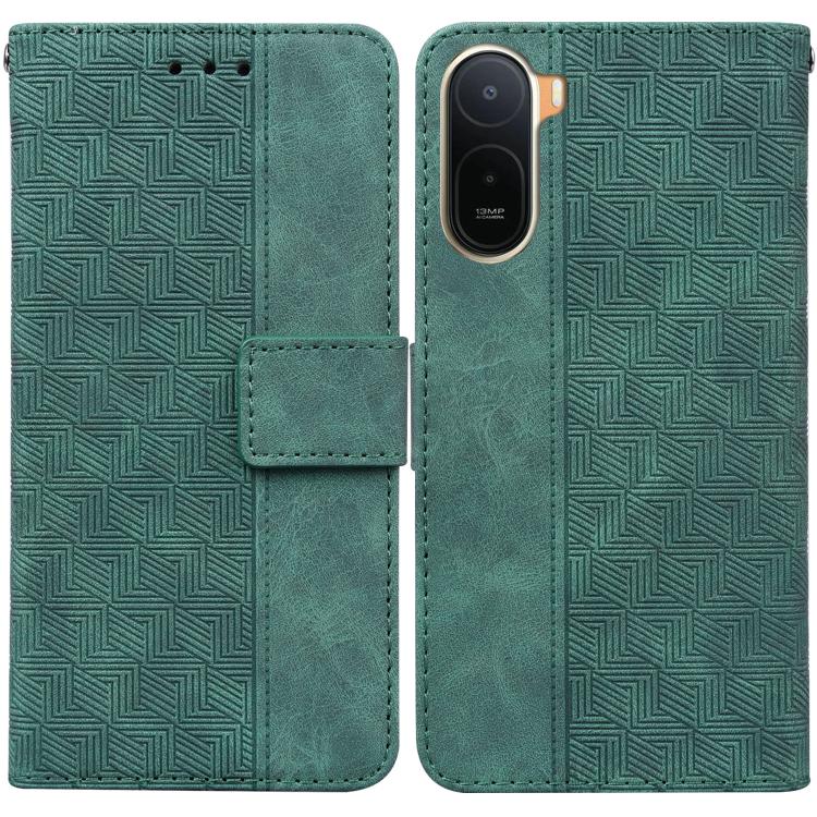 Geometric Embossed Leather Phone Case, For Redmi A7 Pro 4G / 5G 171mm / Poco C85x 5G, For Redmi Turbo 5 Max 5G / Poco X8 Pro Max 5G, For Redmi Turbo 5 5G / Poco X8 Pro 5G, For Redmi Note 15 Pro+ 5G 163.3mm / Poco M8 Pro 5G                              ...