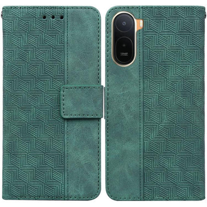 Geometric Embossed Leather Phone Case, For Redmi A7 Pro 4G / 5G 171mm / Poco C85x 5G, For Redmi Turbo 5 Max 5G / Poco X8 Pro Max 5G, For Redmi Turbo 5 5G / Poco X8 Pro 5G, For Redmi Note 15 Pro+ 5G 163.3mm / Poco M8 Pro 5G                              ...
