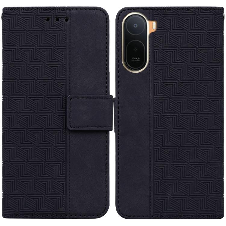 Geometric Embossed Leather Phone Case, For Redmi A7 Pro 4G / 5G 171mm / Poco C85x 5G, For Redmi Turbo 5 Max 5G / Poco X8 Pro Max 5G, For Redmi Turbo 5 5G / Poco X8 Pro 5G, For Redmi Note 15 Pro+ 5G 163.3mm / Poco M8 Pro 5G                              ...